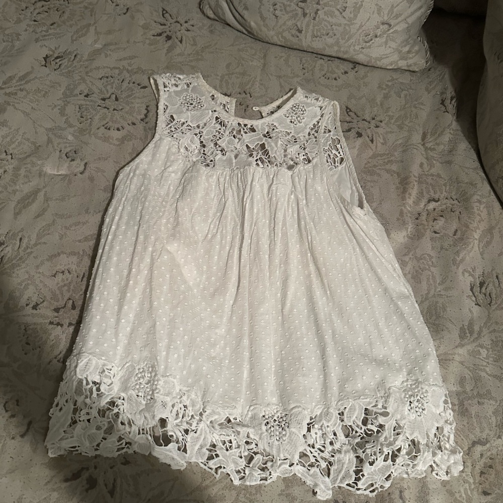 Anthropologie white blouse